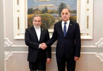 دیدار عراقچی با دبیر شورای امنیت بلاروس