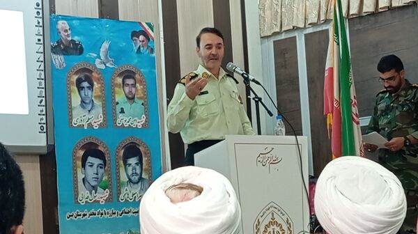 تغییر سکاندار فرماندهی نیروی انتظامی شهرستان بن