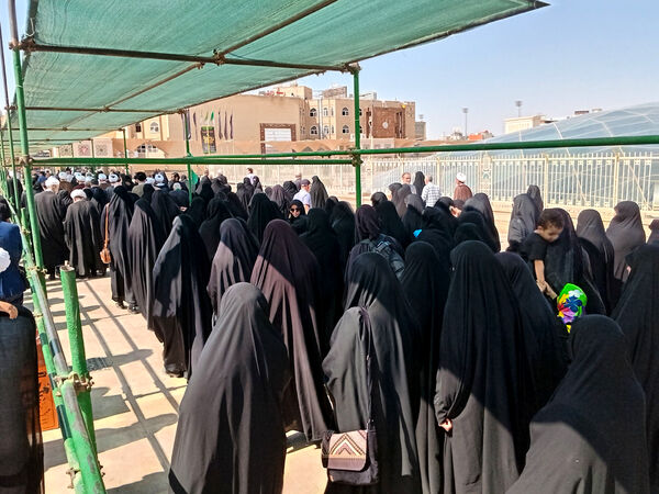 مراسم تشیع آیت الله محفوظی در قم