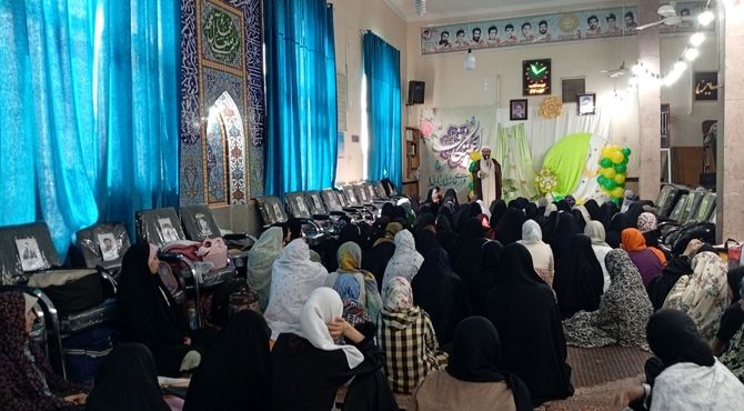 مراسم اعتکاف در مسجد اعظم دارالقران امام خمینی (ره)  نیشابور 