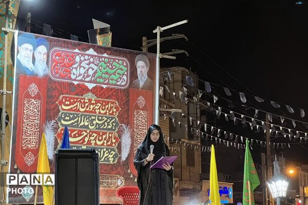 طنین‌انداز شدن فریاد «لبیک یا خامنه‌ای» در قلب فیروزکوه 