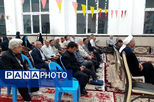 برگزاری جشن به مناسبت ولادت حضرت معصومه(س) در امام زاده لطیف نسیم‌شهر