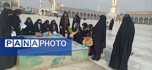 اعزام دانش‌آموزان شهرستان دره شهر به اردوی زیارتی قم