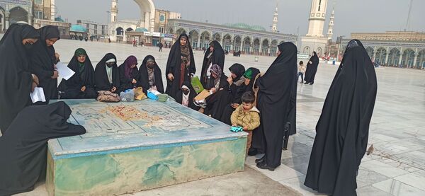 اعزام دانش‌آموزان شهرستان دره شهر به اردوی زیارتی قم