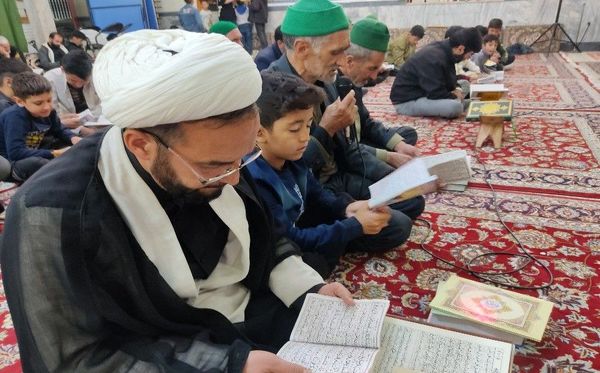 مراسم احیای شب بیست و سوم ماه رمضان در شهر بار