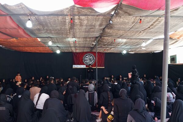 سوگواری سیدالشهدا در دبستان تربیت نصیر شهر