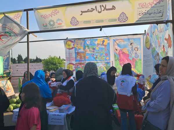 مهمانی پدرانه به‌مناسبت عید غدیر در قائمشهر