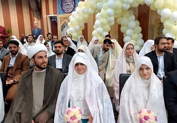 جشن ازدواج آسان در آستان امامزاده اسماعیل شهریار