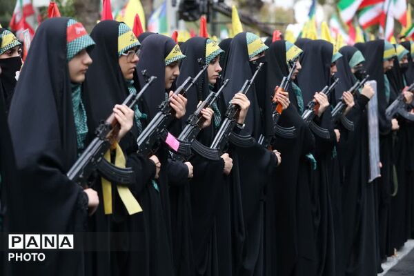  رزمایش مقتدرانه جان‌فدایان شهرستان نظرآباد 