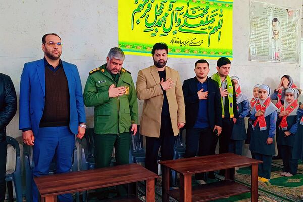 همایش زیبا و باشکوه یاوران انقلاب پیشتازان مقاومت در قادر آباد