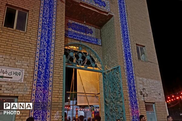 مراسم دسته عزاداری سید و سالار شهیدان امام حسین (ع) 