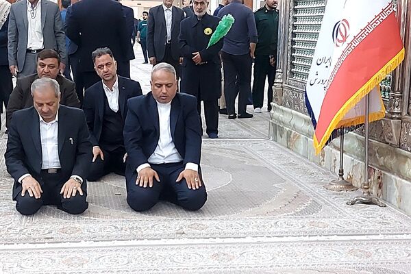 برگزاری آیین تجدید میثاق فرهنگیان با آرمان‌های امام خمینی(ره) با حضور وزیر آموزش و پرورش 