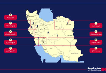 ۹ سالن سینما به سینماهای منتخب گروه سینمایی هنر تجربه اضافه شد