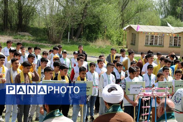 برگزاری فاز دوم طرح  اردوی «تمشک» پسران در استان اردبیل
