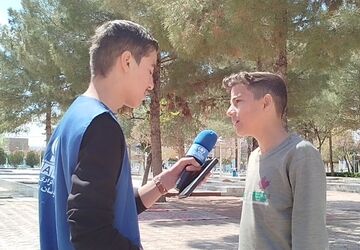 نوجوانان کاشمری از راهپیمایی روز قدس گفتند