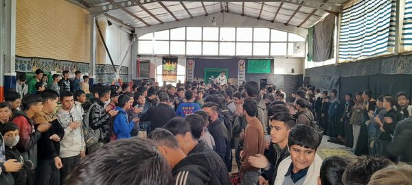  مراسم عزاداری وفات حضرت ام البنین در هنرستان محمودیه خیامی 11