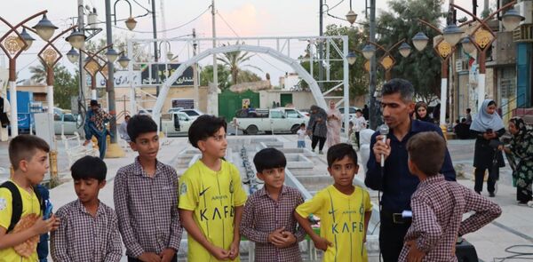 جشن روز جهانی کودک در قلعه‌گنج