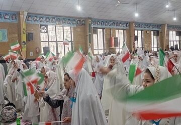 برگزاری جشن تکلیف 3000دانش‌آموز ناحیه ۲ کرج و شهرستان فردیس در مصلی فردیس 
