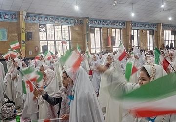 برگزاری جشن تکلیف 3000دانش‌آموز ناحیه ۲ کرج و شهرستان فردیس در مصلی فردیس 
