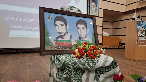 برگزاری مراسم یادواره شهدای دانش‌آموز در گچساران 