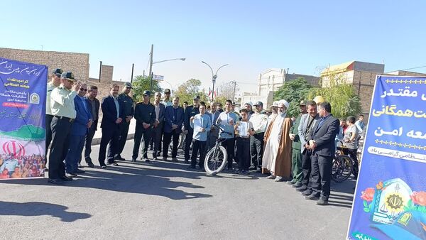 همایش دوچرخه سواری در شهرستان خلیل آباد 