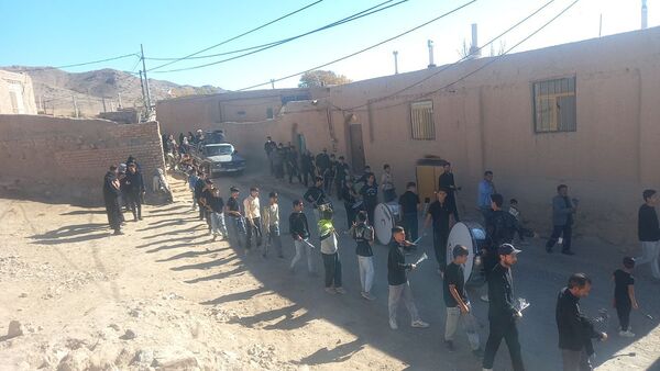 مراسم عزاداری ایام دهه فاطمیه در روستای بتو