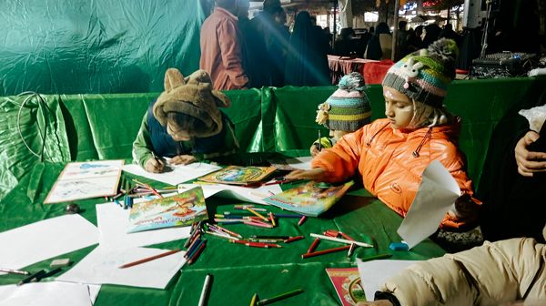 موکب  فرهنگی کودکان در شهرستان کاشمر 