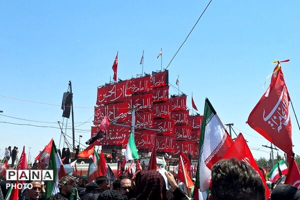 میثاق سرخ؛ تهران در قاب وداع با رهبر شهید