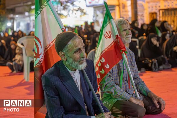 حضور پرشور مردم در تجمع انقلابی؛ جلوه‌ای از همبستگی و ایستادگی