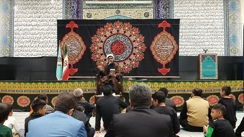 مراسم شب سوم محرم در شهرستان مارگون