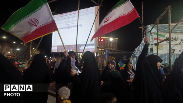 جلوه هایی از حضور باشکوه مردم آشخانه در راهپیمایی
