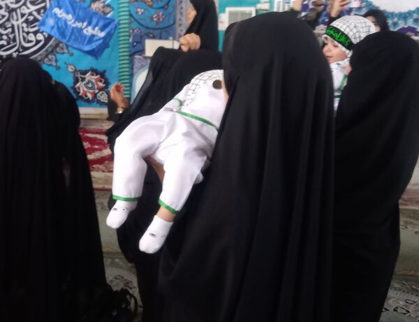مراسم شیرخوارگان حسینی شهرستان بروجن