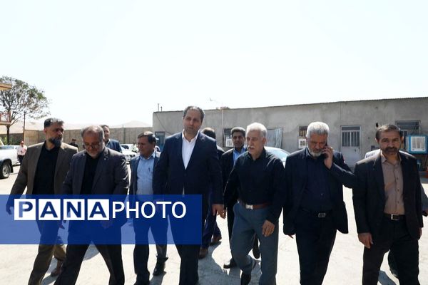 بازدید میدانی استاندار همدان از سد مخزنی خرم‌رود تویسرکان