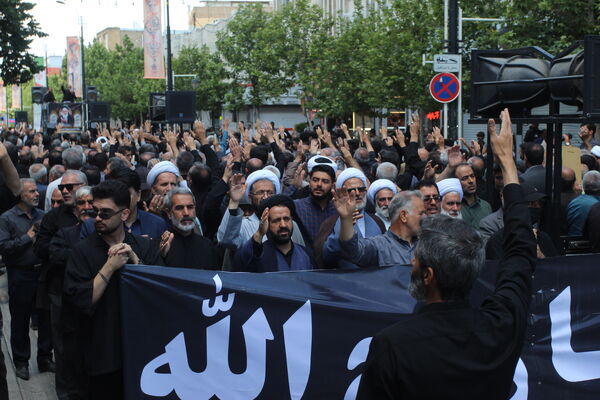 حرکت دسته عزاداری رحلت امام خمینی 