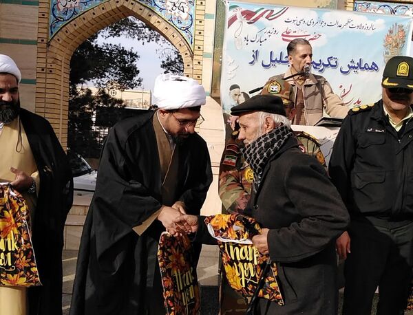 همایش تکریم و تجلیل از پدران آسمانی در تربت جام