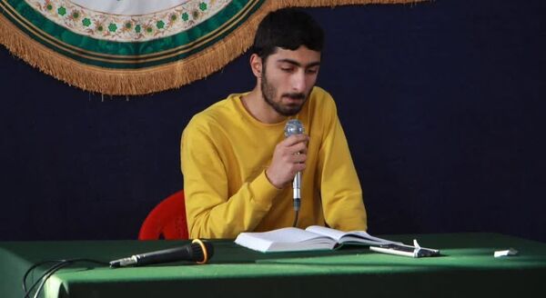 اعتکاف دانش‌آموزان در گلستان