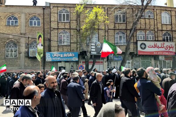 راهپیمایی روز قدس در استهبان