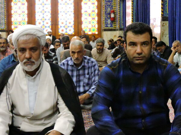 گرامیداشت شهدای هفته دولت در مسجد حظیره یزد