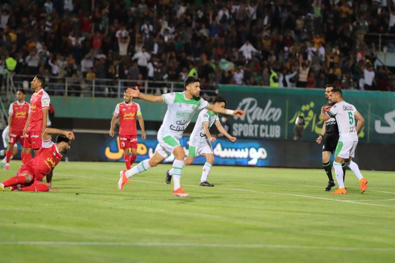حذف پرسپولیس در مرحله یک هشتم نهایی جام حذفی