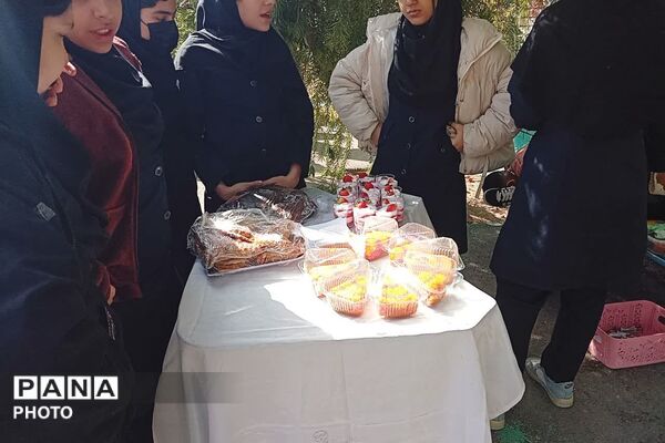بازارچه و طرح بوم در دبیرستان حاج محمود رضوی شیراز