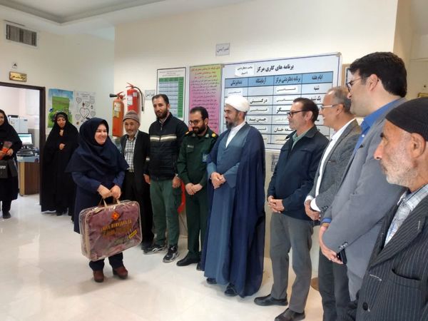 تقدیر امام جمعه سملقان از پرستاران شهر قاضی و شهر آوا 