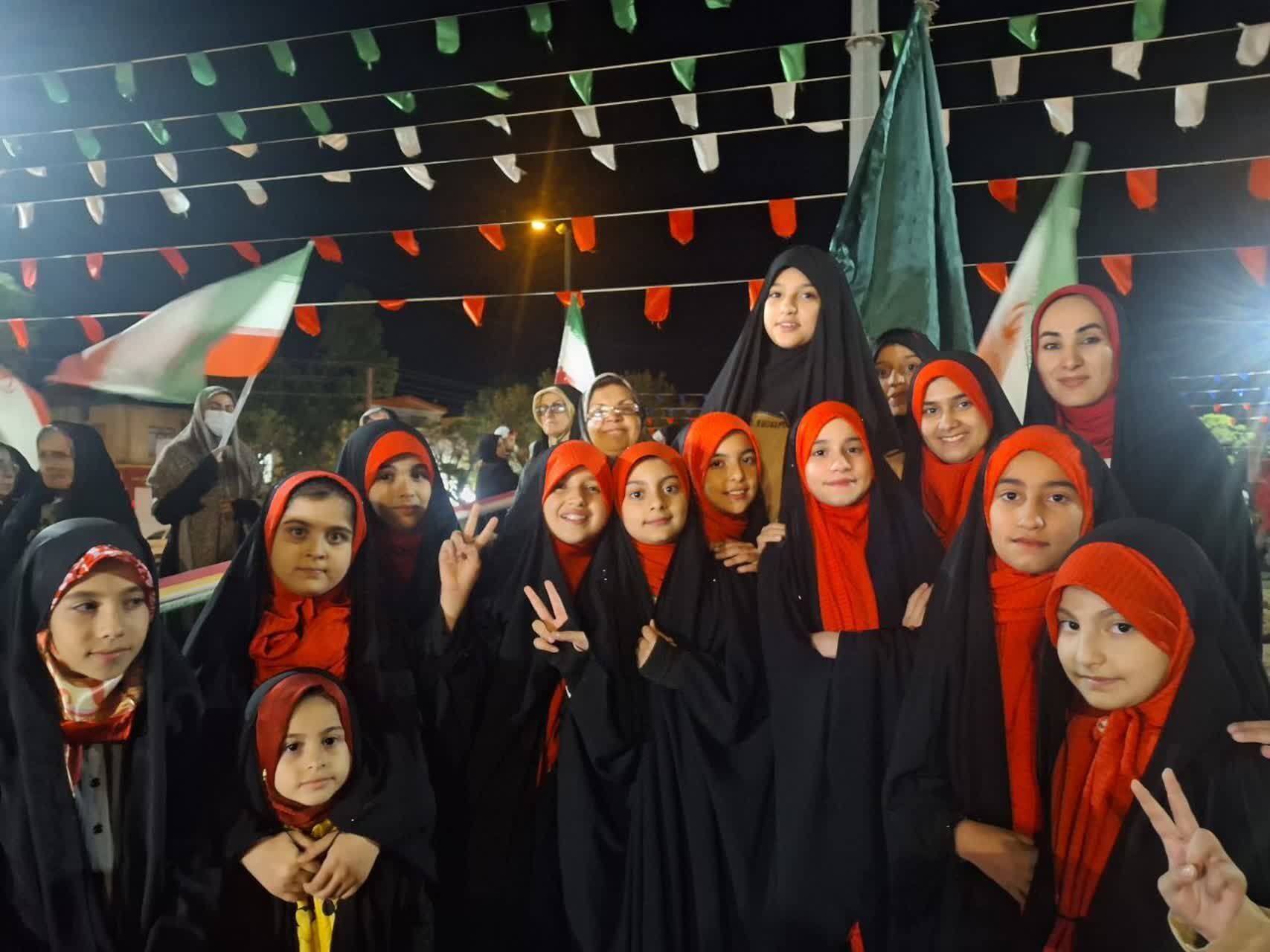 جشن میلاد امام موسی کاظم(ع) با حضور پرشور و متحد مردم