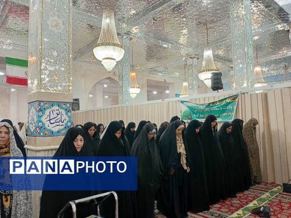 نماز جماعت در شب میلاد پیامبر اکرم (ص) و امام صادق (ع) در کاخک