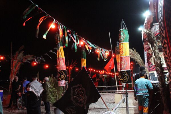 تئاتر دلدادگی در مکان سلسله الذهب نیشابور در شب هفتم محرم 