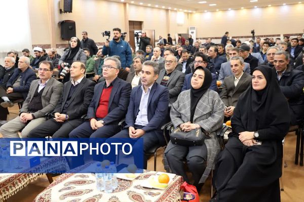 آیین بهره‌برداری از پروژه‌های عمرانی مرکز آموزشی استعدادهای درخشان شهید مدنی تبریز