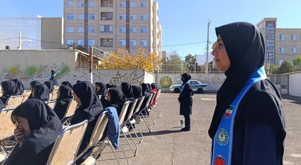 زنگ پدافند غیرعامل در مدارس ناحیه۲ زنجان