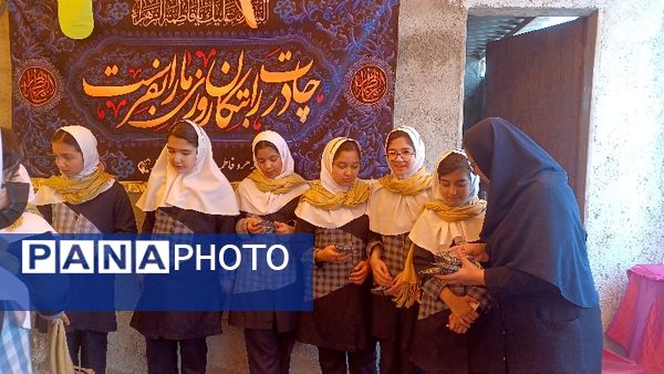 افتتاح چایخانه دانش‌آموزی به‌مناسبت دهه کرامت