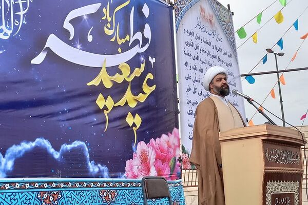برگزاری باشکوه نماز عیدفطر در باقرشهر 