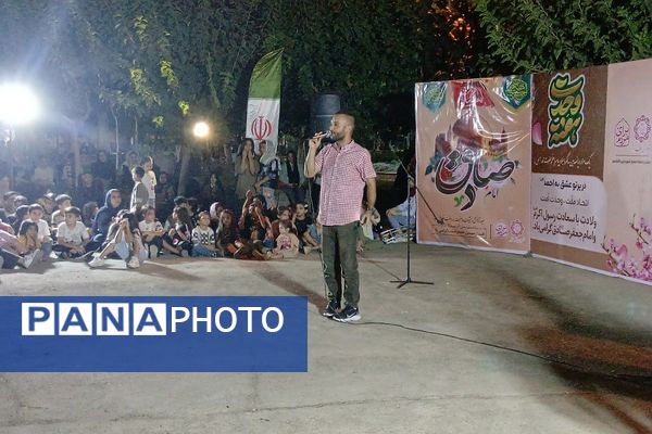 جشن هفته وحدت و تولد حضرت محمد(ص) در بوستان ارغوان باقرشهر 