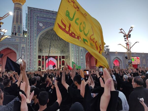 حضور زائران از سراسر کشور برای شهادت امام رضا (ع) در مشهد مقدس